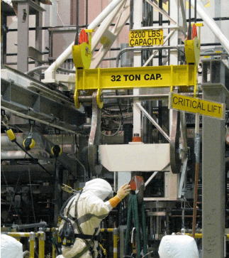 Specialized equipment used in nuclear decontamination procedures